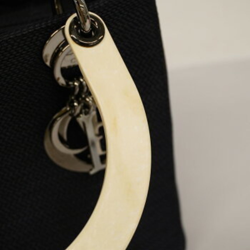 Christian Dior Lady Dior Straw Shoulder Bag - Picture 7 of 8